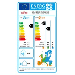 Fujitsu ASYG14KETF/AOYG14KETA Series KE Κλιματιστικό Inverter 14000 BTU A++/A+ με WiFi Fujitsu ASYG14KETF/AOYG14KETA Series KE Κλιματιστικό Inverter 14000 BTU A++/A+ με WiFi